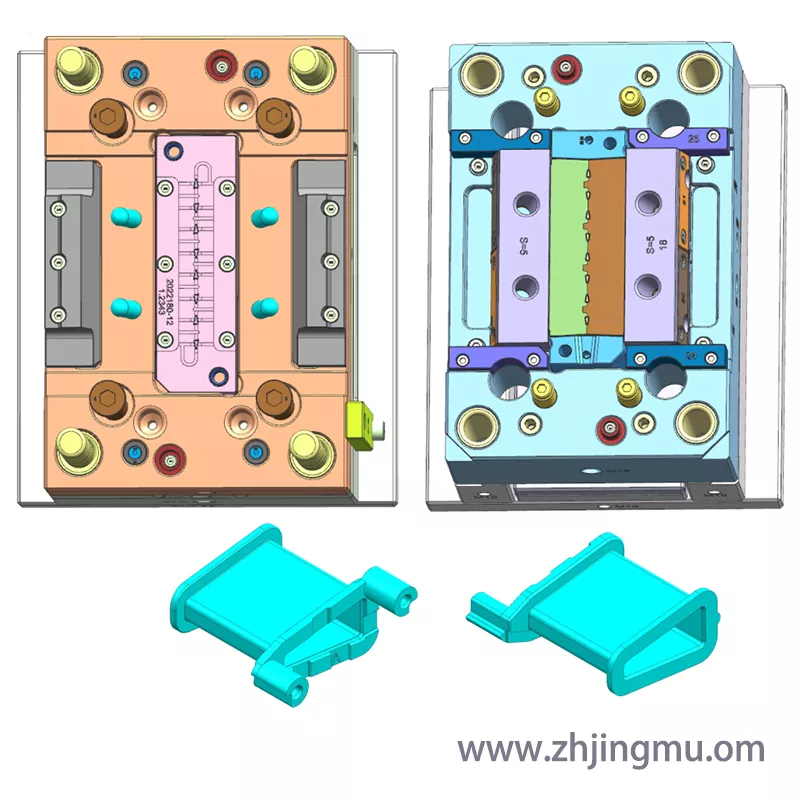 醫(yī)療精密零件繞線筒塑膠模具設計圖