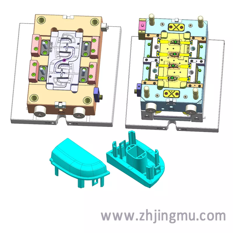 汽車零件塑膠模具設(shè)計圖