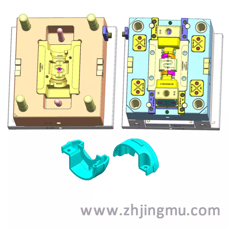 注塑電器外殼模具農(nóng)機設(shè)備塑料模具設(shè)計圖