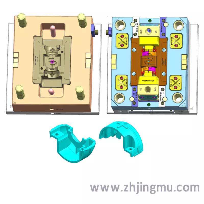 農(nóng)機(jī)設(shè)備塑膠注塑模具設(shè)計(jì)圖