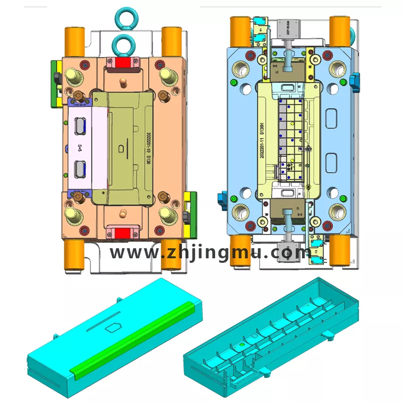 智能家居塑料產(chǎn)品包膠件注塑模具設(shè)計